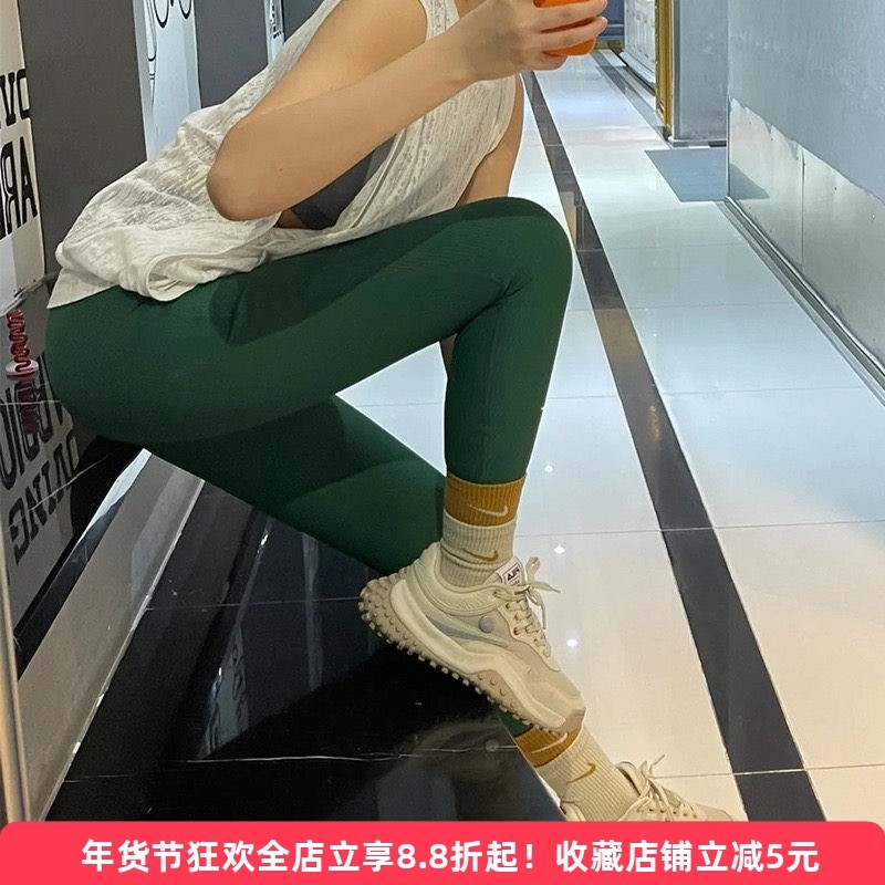 S级出口高品质磨毛裸感瑜伽裤 25寸九分女高腰收腹28寸全长健身裤,运动/瑜伽/健身/球迷用品,瑜伽长裤,淘宝优惠券,粉丝福利购,淘宝优惠卷