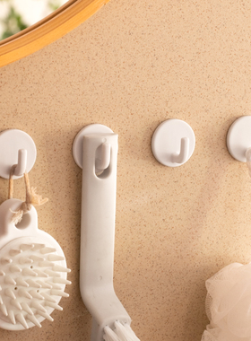 小挂钩强力粘胶小挂钩强力粘胶钥匙壁挂免打孔无痕厨房门后粘钩子