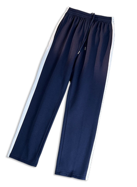 学生校服裤男女通用加绒一条杠