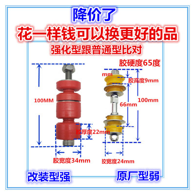 MW威驰乐志姿胶球头平衡杆异响