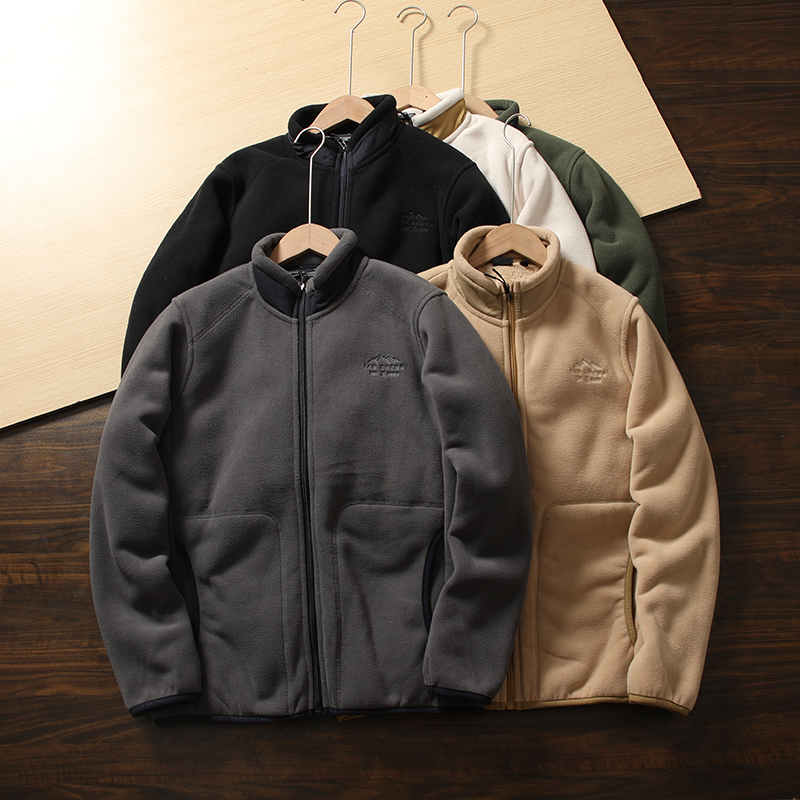 捡漏了！日系复古复合摇粒绒外套