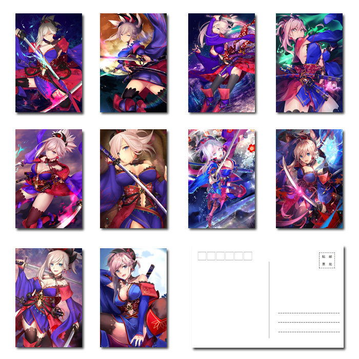 包邮FGO冠位指定明信片/Fa动漫挂件/文具