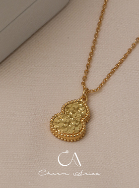 S925纯银锁骨链女生新中式项链