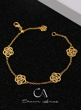 女生S925银复古精致高级手链