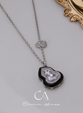 银S925纯银锁骨链女小众高级项链