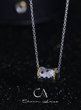 S925纯银锁骨链女生精致百搭项链