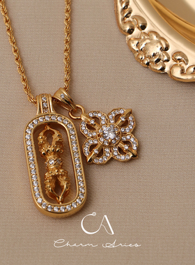 银S925银锁骨链女生复古高级项链