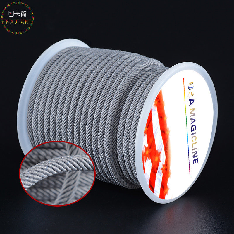 米兰线3.0mm手工diy项链绳手链绳男女款加芯加密编织线黑红