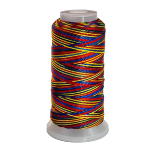 卡简渐变色段染股线手链编织线手工编绳材料DIY五彩绳流苏塔线