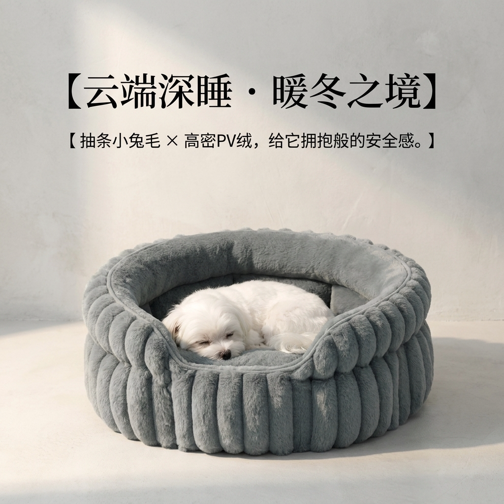 狗窝冬季保暖猫窝猫咪窝小型犬狗窝四季通用加厚狗狗窝狗床宠物床