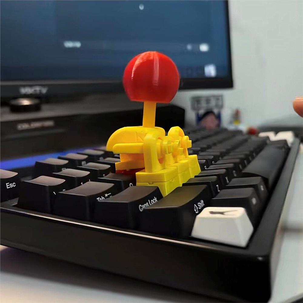 3d打印操纵摇杆键帽便携式游戏手柄多功能接头霸王拳皇电脑小配件