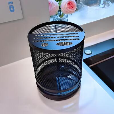 餐具收纳神器！简约碳钢