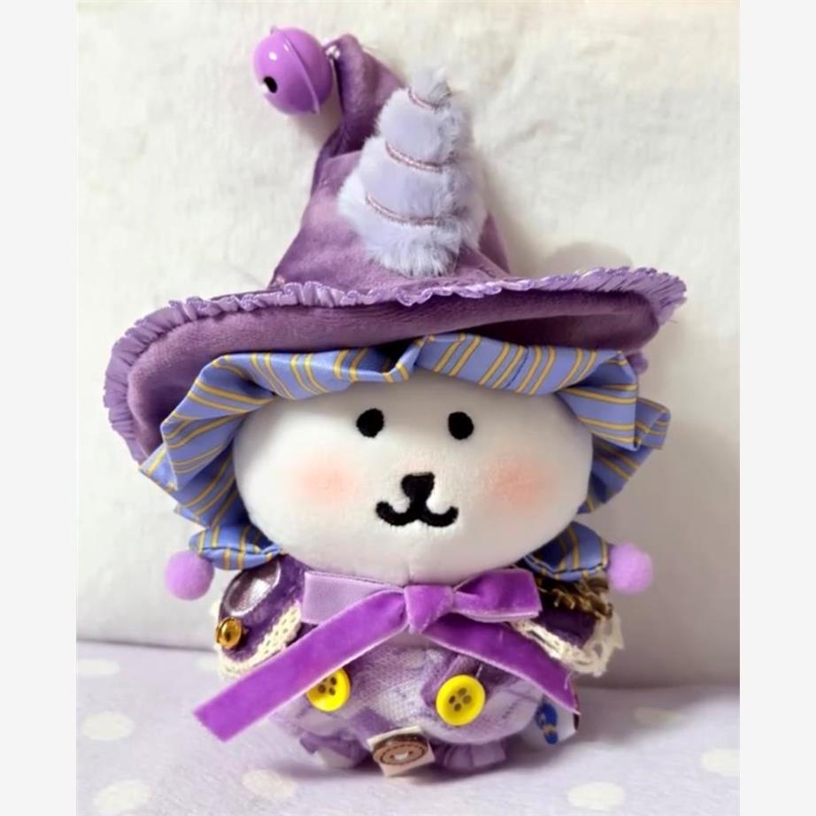 高颜值紫色小精灵魔女娃