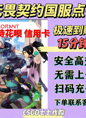 无畏契约国服点券充值代充端游瓦充值/988/648/348/198点券代充