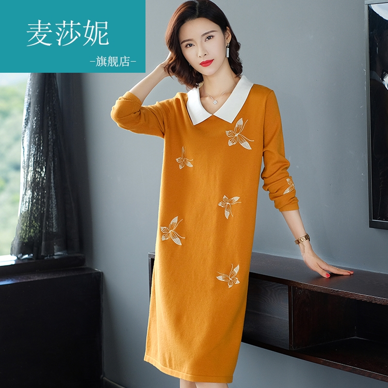 冬季加肥加大码女装秋装2020年胖mm遮肚显瘦针织连衣裙配大衣|msdalam kategori Butik wanita / wanita, wanita saiz besar - dari Buy2taobao.com untuk memberikan perkhidmatan ejen Taobao profesional membeli