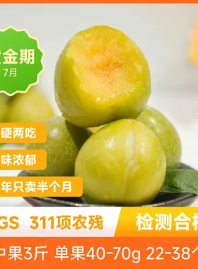 辰颐物语云南黄金奈李非芙蓉李子红心李子应季新鲜水果大红李子