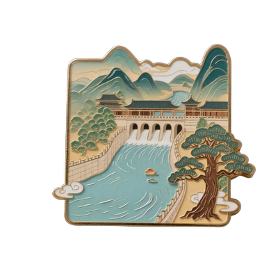 四川都江堰金属冰箱贴