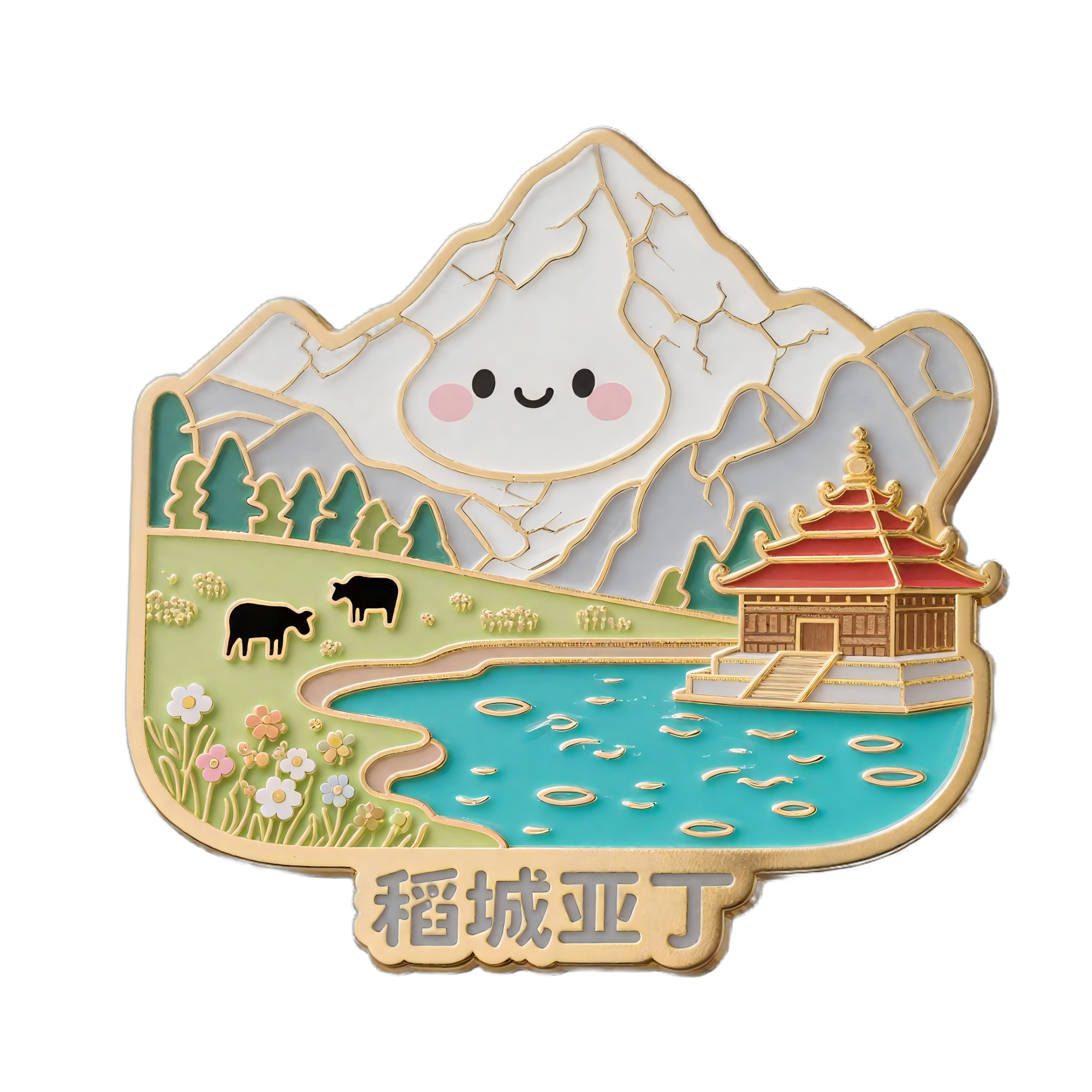 稻城亚丁金属冰箱贴牛奶海雪山磁贴网红爆款多巴胺礼物伴手礼,节庆用品/礼品,文化创意冰箱贴,淘宝优惠券,粉丝福利购,淘宝优惠卷