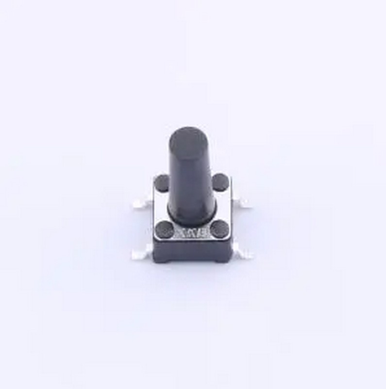 TS-1102SD-C-R-B 6*6*12.5mm 立贴 轻触开关 SMD-4P,6x6mm 轻触开