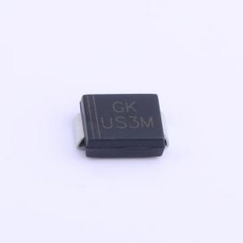 US3M-SMC 快恢复/高效率二极管 电压:1kV 电流:3A SMC(DO-214AB)