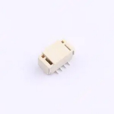 HCZZ0494-4 米色 1x4P 间距:1.25mm 立贴 系列:GH SMD,p=1.25mm