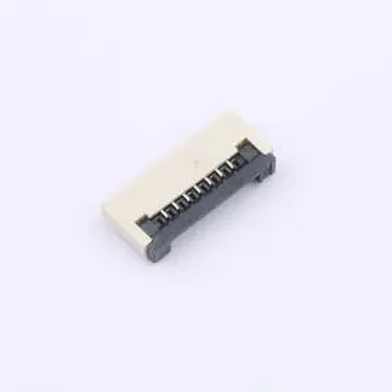 GT-F1008SR20-07SMT01 翻盖式 下接 P数:7P 间距:1mm SMD,P=1mm,