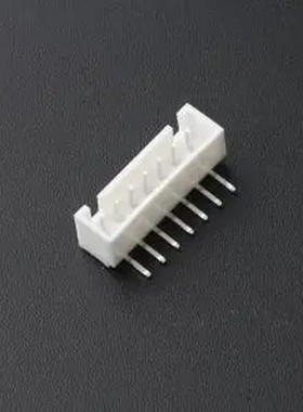 HC-XHB-7AW-TW 白色 1x7P 间距:2.5mm 弯插 系列:XHB 带扣 插件铜