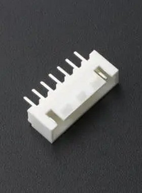 HC-XHB-7A-TW 白色 1x7P 间距:2.5mm 直插 系列:XHB 带扣 插件铜