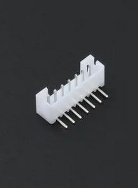 XD-PH-7AW 白色 1x7P 间距:2mm 弯插 系列:PH 弯插,P=2mm 线对板