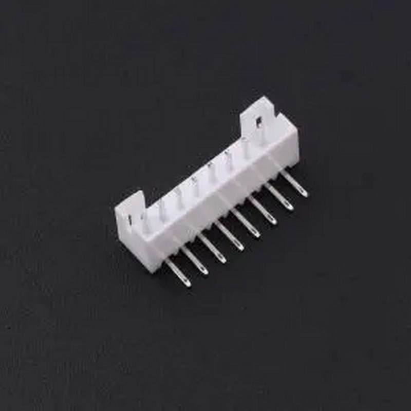ZX-PH2.0-WZ8P 1x8P 间距:2mm 弯插 系列:PH 弯插,P=2mm 线对板针