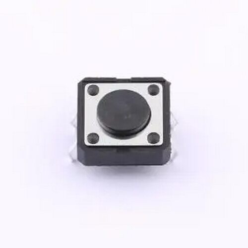 TS1243CJ 250gf 009 12*12*4.3mm 立插 轻触开关 插件-4P,12x12mm