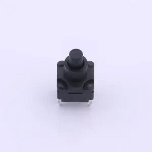TS-1012A-A15B3-D2 带胶套 防水 8*8*12四脚插件加护套按键250gf