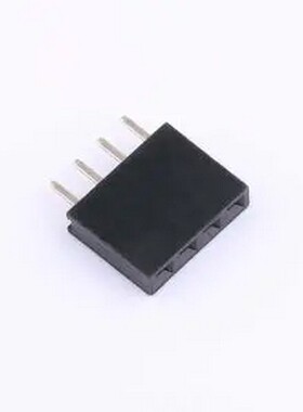 DM254R-11-04-85 1x4P 间距:2.54mm 直插 插件,P=2.54mm 排母