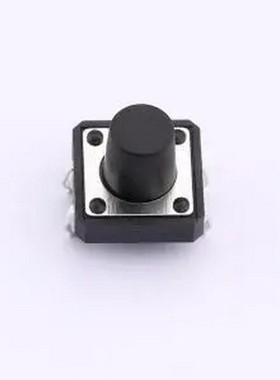 TS015-CBW1FH10.0 12*12*10.0mm 直插 250GF 轻触开关 插件-4P,12
