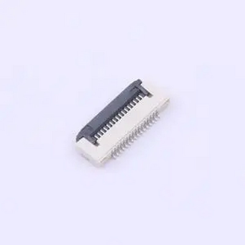 F0502-B-16-15T-R 间距:0.5mm P数:16P 翻盖式 下接 SMD,P=0.5mm,