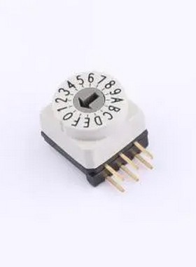 MER-16H1 旋转编码开关/8421开关/BCD编码开关 插件 旋转编码开关