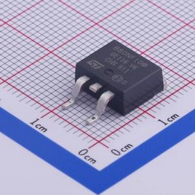 STB80NF10T4 场效应管(MOSFET) 1个N沟道 耐压:100V 电流:80A D2P