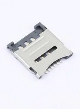 HYCW298-SIM06-150B 翻盖式 MicroSIM卡 卡座 SMD SIM卡连接器