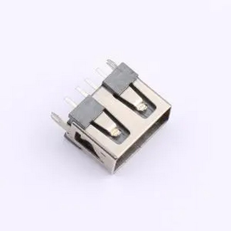 XUDF-012-0107 Type-A 母 直插 插件 USB连接器