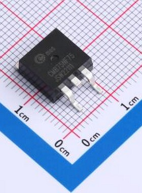 CMB75NF75 场效应管(MOSFET) 1个N沟道 耐压:80V 电流:80A TO-263