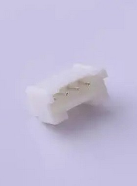 HX20018-4A 白色 1x4P 间距:2mm 直插 插件,P=2mm 线对板针座