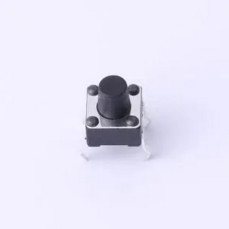 TSD001B07026A03 6*6*7H-JaZ 260gf 铜盖 插件-4P,6x6mm 轻触开关