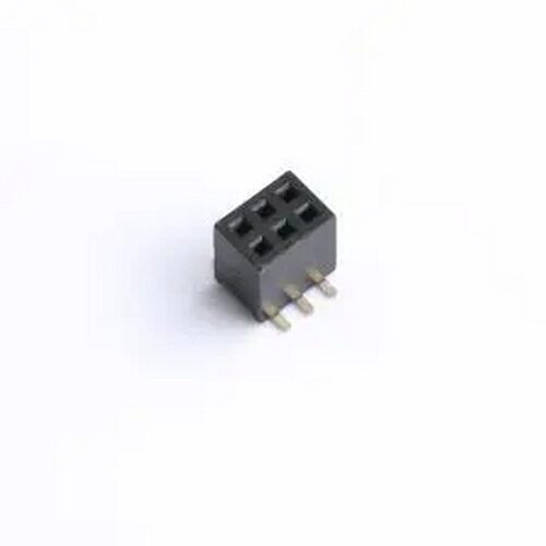 HB-FH7-12723PB2GOW 2x3P 间距:1.27mm 立贴 SMD,P=1.27mm 排母