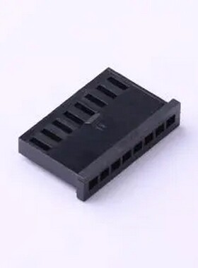 P2530-08-BK 1x8P 2.54mm P=2.54mm 胶壳(线对板/线对线)