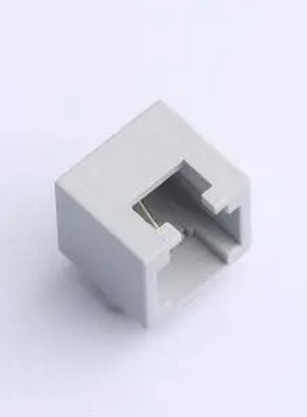 HC-WK62-MIH12-G 弯插 不带LED 网口 小RJ11 6P2C 12H全塑灰白色