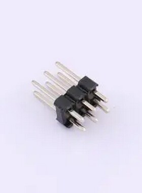 DS1021-2x3SF11-B 2x3P 间距:2.54mm 方针 直插 插件,P=2.54mm 排
