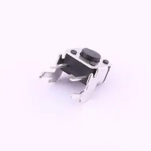 TS-1093A-A2B2-D2 轻触开关6*6*4.5插件H带支架按键四脚侧按180gf