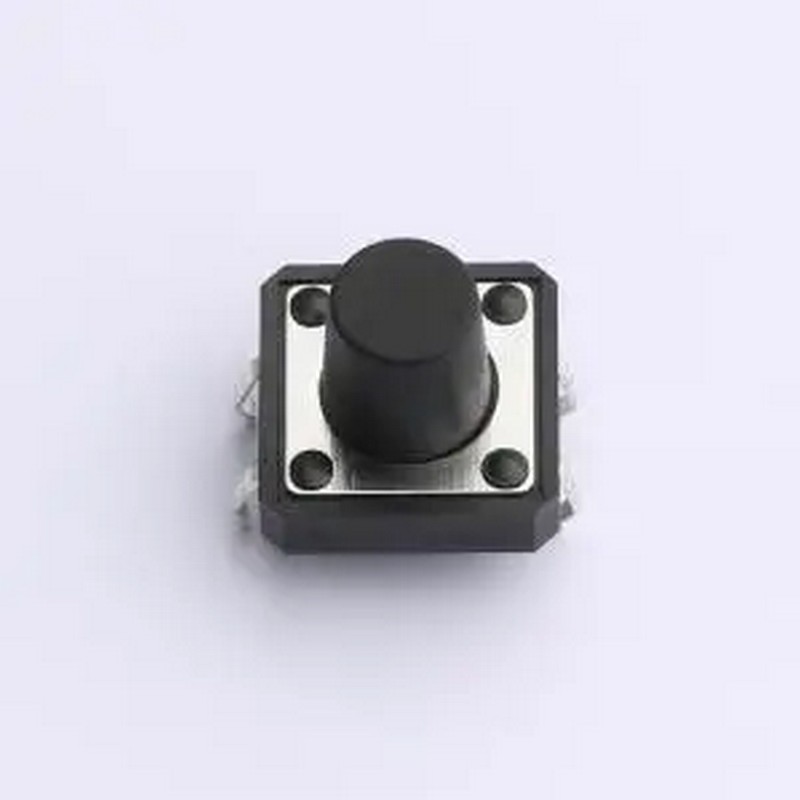 TS1801-CZ100HBS 12*12*10.0 直插 轻触开关 插件-4P,12x12mm 轻