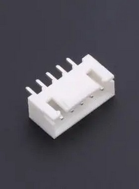 CS-1001-05A LOCK XH2.5 wafer 5P 180度 不打K 带扣 插件,P=2.5m