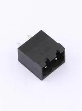 BX-DGVC-5.08-2P-B 5.08mm 1x2P 排数:1 每排P数:2 闭口直针座 黑